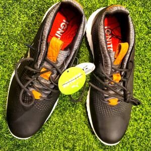 NWT Puma Ignite golf shoes snickers with orange spikes Sz 7C no box unisex
